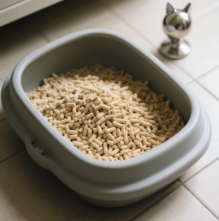 Pine Wood Cat Litter